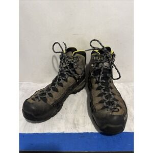Salewa MS Alp Flow Mid GTX Mens 10.5 EU 44 Gore-Tex Vibram Hiking Boots Gray